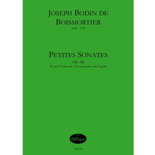 Boismortier, Joseph Bodin de: Petites sonates, op. 66