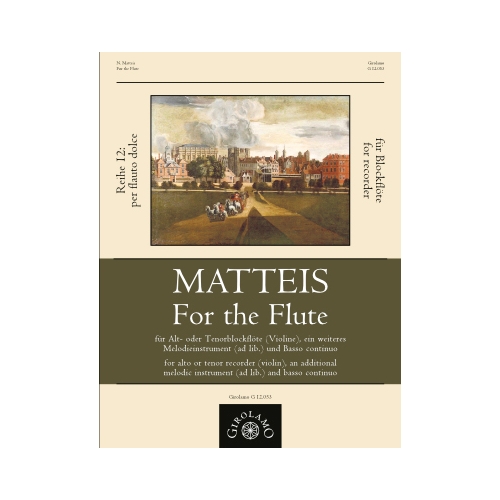 Matteis, Nicola: For the Flute
