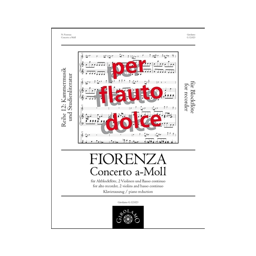 Fiorenza, Nicola: Concerto in a
