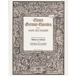 Hassler 11 German Chorales (1608) (Sc)