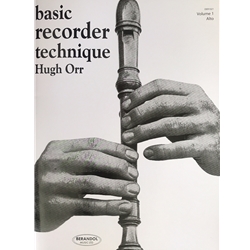 Orr Basic Recorder Technique, Vol. 1 (alto)