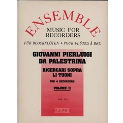 Palestrina Ricercari Sopra li Tuoni, Vol. II (5-8) (Sc+P)