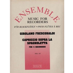 Frescobaldi, Girolamo Capriccio sopra la Spagnoletta (Sc+P)