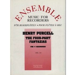 Purcell, Henry 4-Part Fantazias (Sc+P)