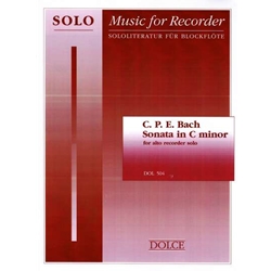 Bach, CPE Sonata in c minor, Wq132