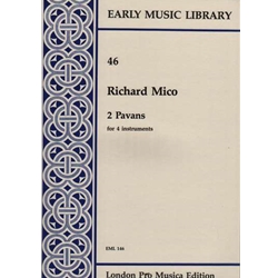 Mico, Richard 2 Pavans (4 x Sc)