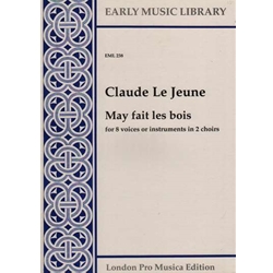 le Jeune, Claude May fait les bois a 8 (Sc+P)