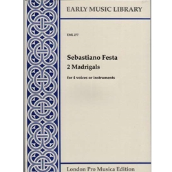 Festa 2 Madrigals (4 x Sc)