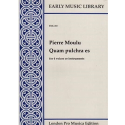Moulu Quam pulchra es (4 x Sc)