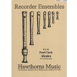 Clark Alcaics (score & parts) (Sc+P)