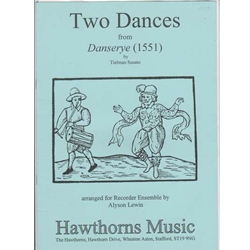 Susato 2 Dances from Danserye (1551) (Sc+P)