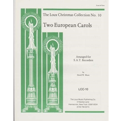 Various 2 European Carols (French & English) (Sc+P)