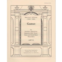 Whitney, Maurice: Gamut