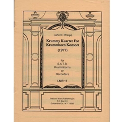 Phelps Krummy Kuartet For Krummhorn Konsort (1977)