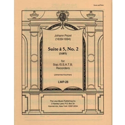 Pezel Suite a 5, No. 2 (1685)  (Sc+P)