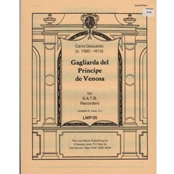 Gesualdo Gagliarda del Principe de Venosa (Sc+P)