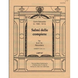 Gesualdo Salmi delle Compiete (Sc+P)
