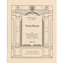 Evans, Marsha Tone Rows