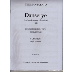 Susato Danserye (1551) [parts only, transposed]