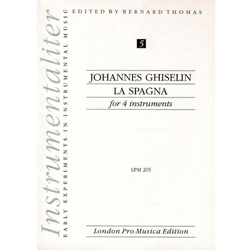 Ghiselin La Spagna a 4 (Sc+P)