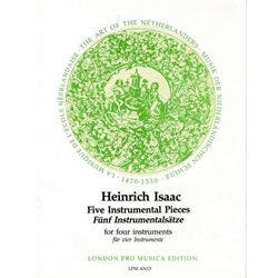 Isaac 5 Instrumental Pieces (Sc+P)