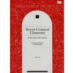 Various 7 Comical Chansons (1530) (4 x Sc)