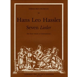 Hassler 7 Lieder (4 x Sc)