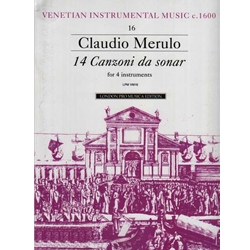 Merulo 14 Canzoni (Sc)