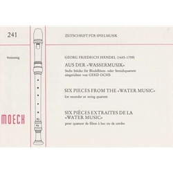 Handel, GF 6 Pieces from the "Water Music" (Sc)