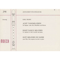 Fegers 8 Dances Melodies (Sc)