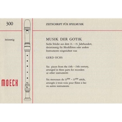 Ochs Gothic Music (13th-15th centuries) (Sc)