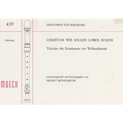 Monkemeyer Christum wir sollen loben schon (Sc)