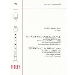 Praetorius, Michael Passion & Easter Hymns from "Musae Sionae" (1610) (Sc)
