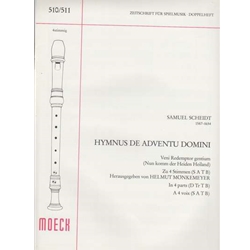 Scheidt, Samuel Hymnus de Adventu Domini (Sc)
