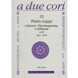 Lappi Canzone Decimaquinta "L’Arborea" a 7 (Sc+P)