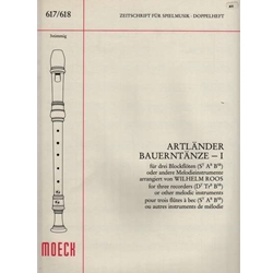 Roos Artlander Bauerntanze, Vol. 1 (Sc)