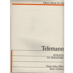 Telemann, GP Sonata in F Major (Sc+P)
