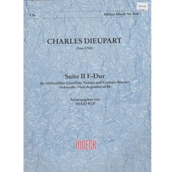 Dieupart Suite No. 2  in F Major (Sc+P)