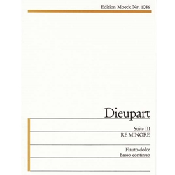 Dieupart Suite No. 3  in D Minor (Sc+P)