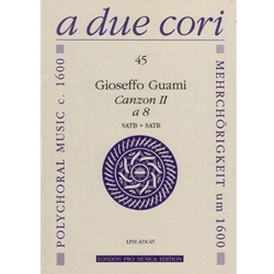 Guami Canzon II a 8 (Sc+P)