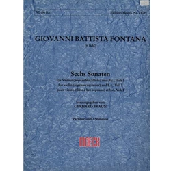 Fontana Sonata Prima & Seconda  (Sc+P)