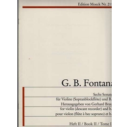 Fontana Sonata Terza & Quarta (Sc+P)