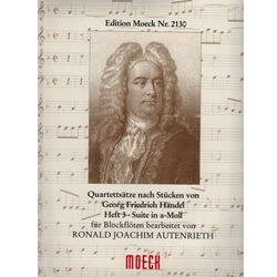 Handel, GF Suite in a minor (Sc+P)