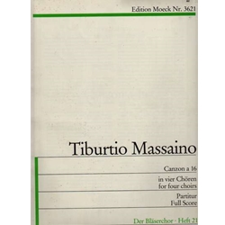 Massaino Canzon a 16 (choir 2)