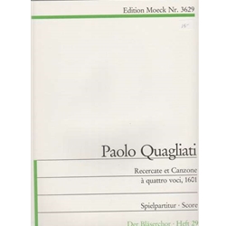 Quagliati Recercate & Canzone (1601) (Sc)
