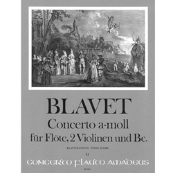 Blavet Flute concerto in a minor (Keyboard Reduction)