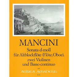 Mancini, F Sonata VI in d minor (Sc+P)