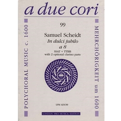 Scheidt, Samuel In Dulci Jubilo a 8 (Sc+P)