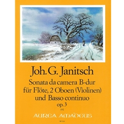 Janitsch Sonata da camera in B-flat Major op. 3