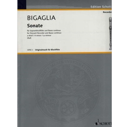 Bigalia Sonata in a minor (Sc+P)